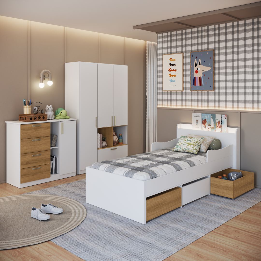 Cama Solteiro Juvenil