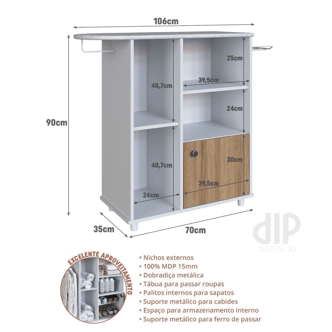 Mesa de Passar Organizadora